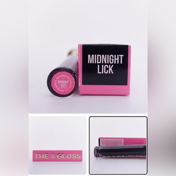 JEFFREE STAR Cosmetics Midnight Lick The Gloss Lip Gloss Black 4.5 mL New NIB - Picture 8 of 10